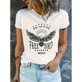 Woman Free Bird Shirt Eagle Graphic Tees