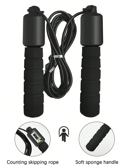 Fitness Counting Skipping Jump Rope Gym Accessories, Sport, Gym, Home Exercise, Jump Rope, Skipping Rope, Jump Rope